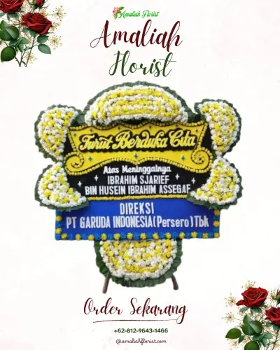 Papan Bunga Duka di Sumbon
